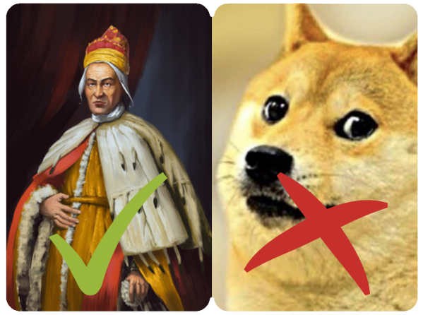 doges meme comparison