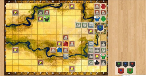 Tigris and Euphrates on Boardgame Arena