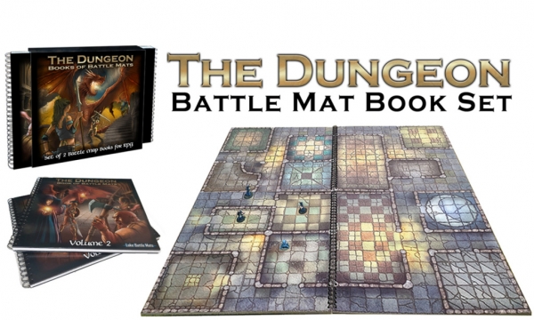 The Dungeon set of books Kickstarted last year