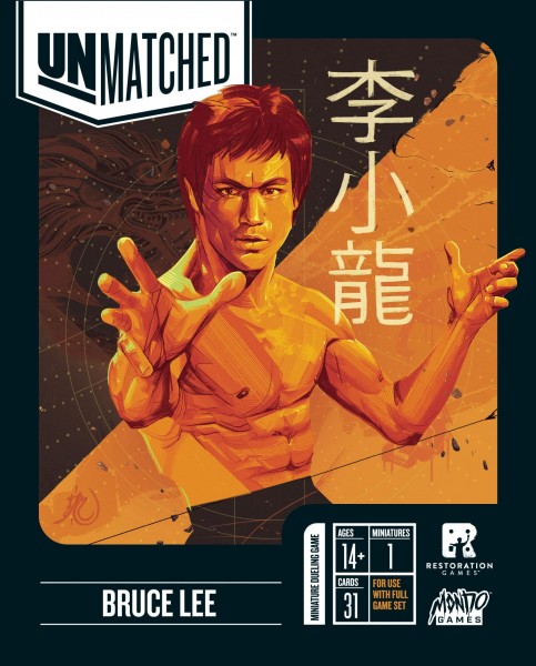Bruce Lee Miniature Unmatched RPG Zombicide
