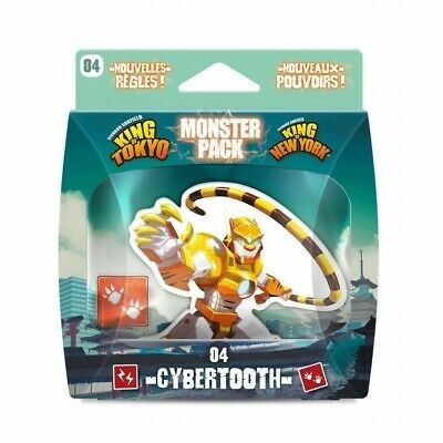 More Than Meets the Eye of The Tiger: King of Tokyo/King of New York Monster Pack #4 Cybertooth Character Expansion Review