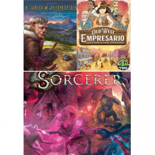 Barnes on Games: Cartographers, Old West Empresario, Sorcerer Reviewed