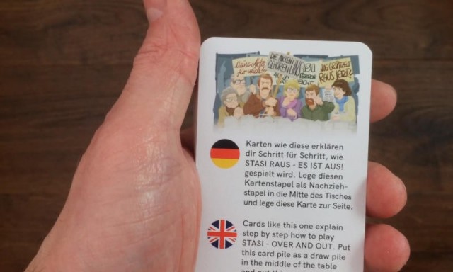 Stasi Raus, Es Ist Aus! Board Game Review