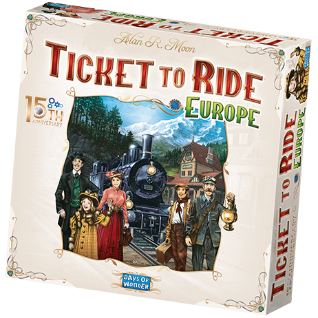 Train Kept A-Rollin' - Ticket To Ride-Europe 15th Anniversary Edition Review