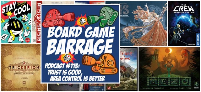Trust is Good, Area Control is Better - Board Game Barrage